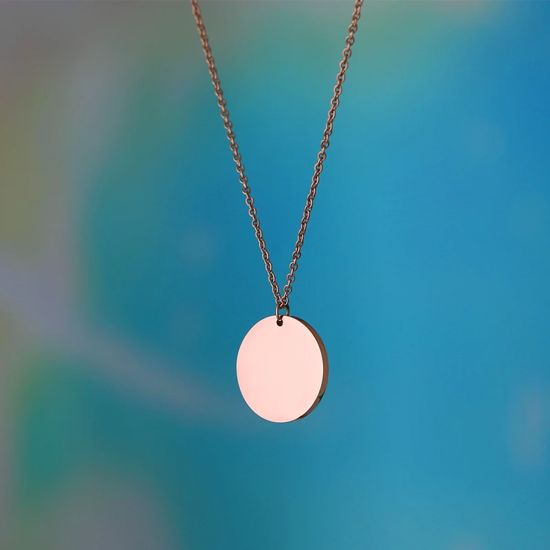 Ожерелье для монет из нержавеющей стали изготовление на заказ сделай сам