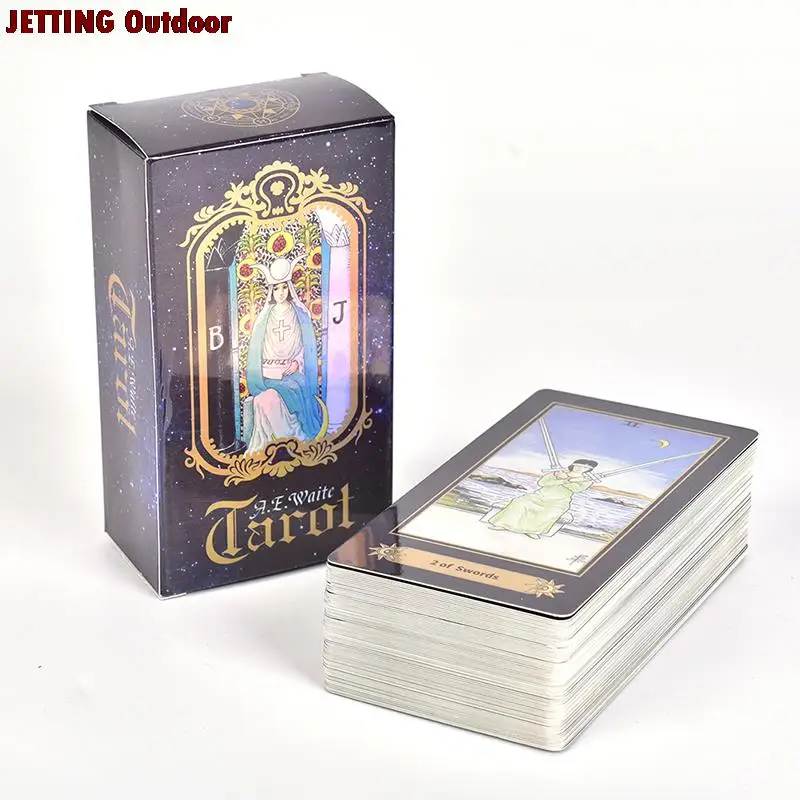 

Колода карт Таро Уэйта райдера, 78 карт, английская версия, запечатанная, 110*60 мм, 1 шт.
