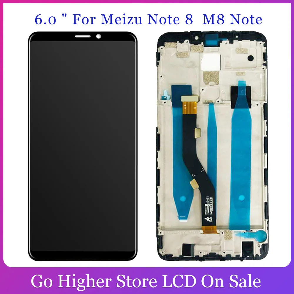 ЖК дисплей 6 0 дюйма для Meizu Note 8 M822H M8 + сенсорная панель дигитайзер в сборе Замена