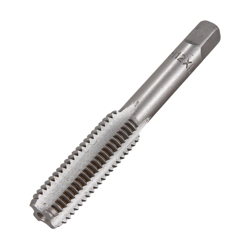 

12 Pcs Hand Screw Thread Taps Wire Tapping Screwdriver Bit M3/M4/M6/M8/M10/M12 Tap Set Fit Handle DIY Tool Accessories