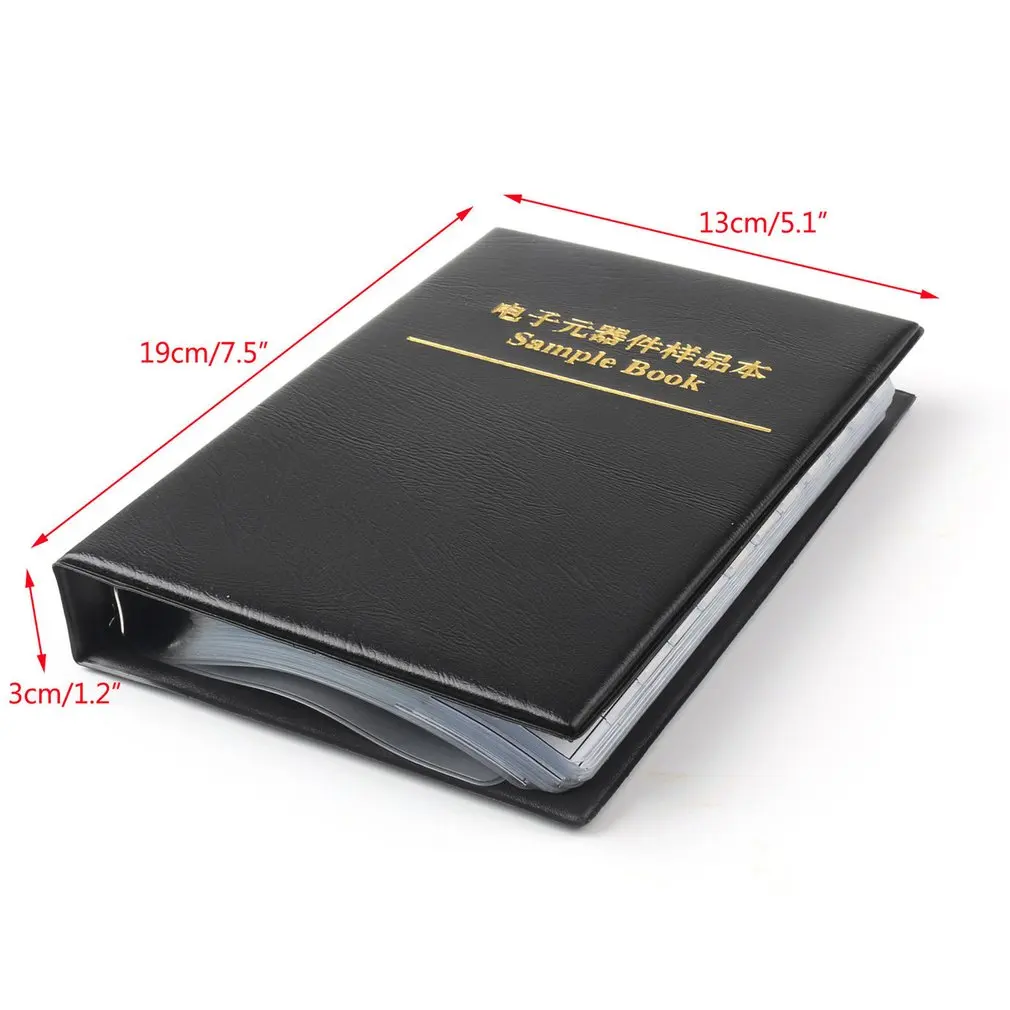 1 комплект 0805 smd образец резистора книга 170 значений 50 шт. 8500 1% 0 Ом набор