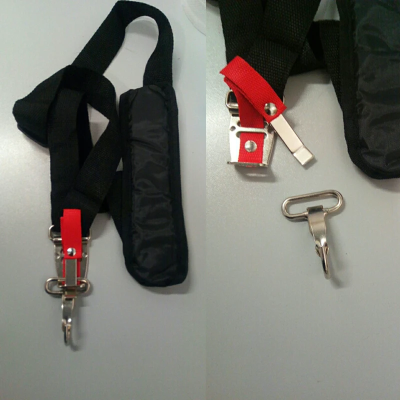 Плечевой ремень для газонокосилки нейлоновый одинарный быстросъемный кустореза