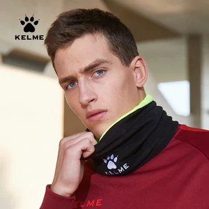 Шейный платок KELME K15Z910A для бега, шапки для футбола, для мужчин и женщин, тренировочная маска, шейный воротник, Круглый, теплый, спортивный, ветрозащитный, для лица