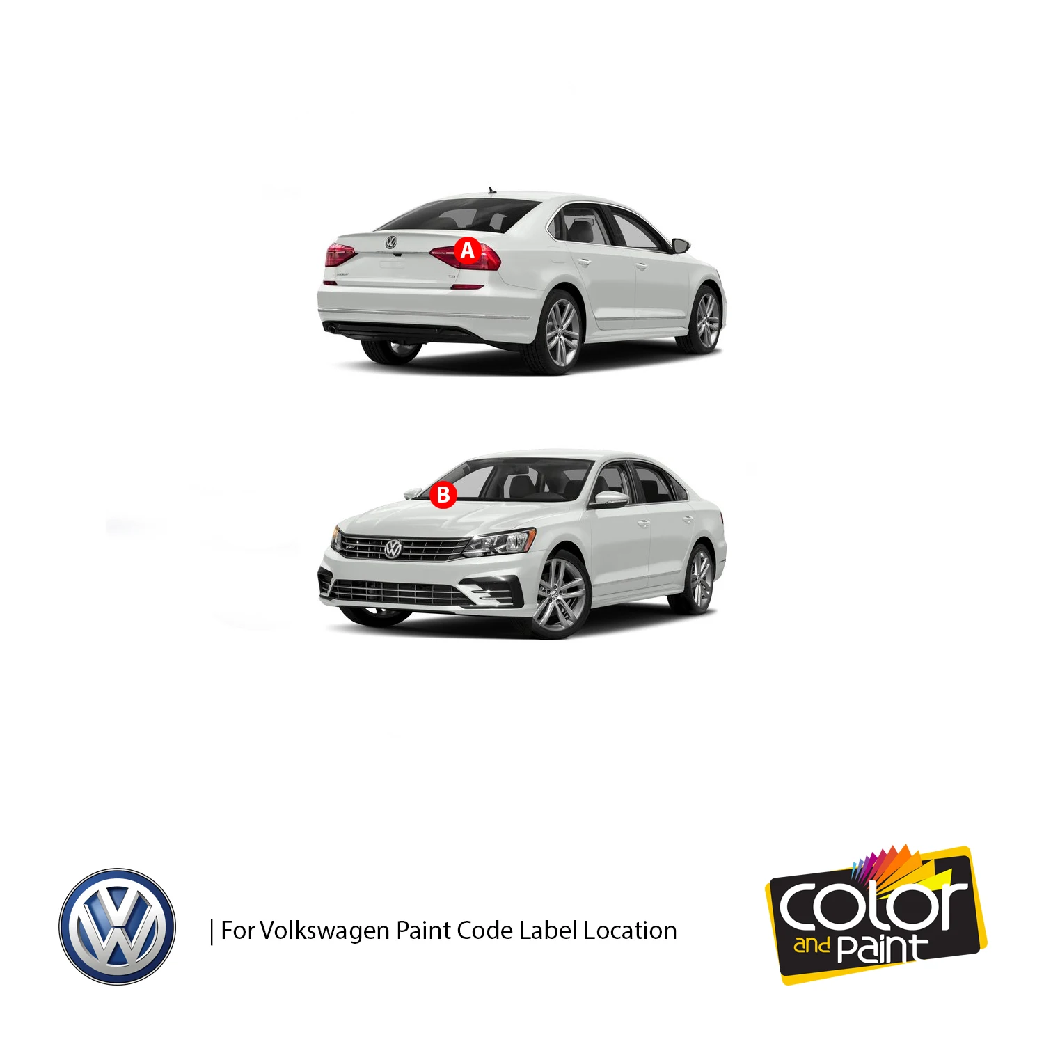 

Color and Paint for Volkswagen Automotive Touch Up Paint - ATLAS GREY MET - LP7V - Paint Scratch Repair, exact Match