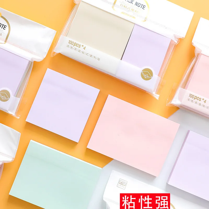 Липкие заметки 400 для студентов креативный ноутбук милые наклейки из