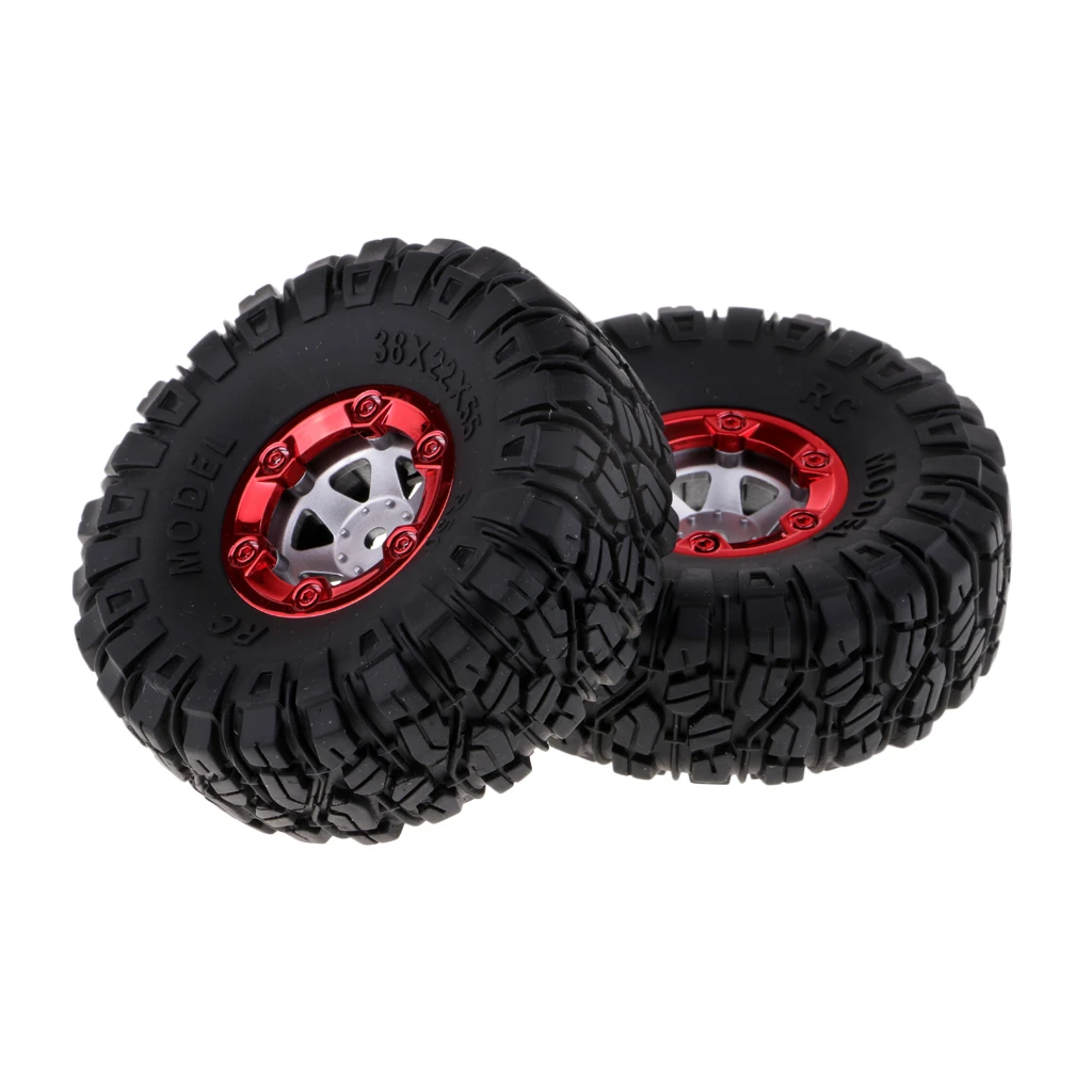 1:12 RC модель автомобиля 100 мм шины 12 шестигранный обод колеса для 12428 12423 2x|Детали и