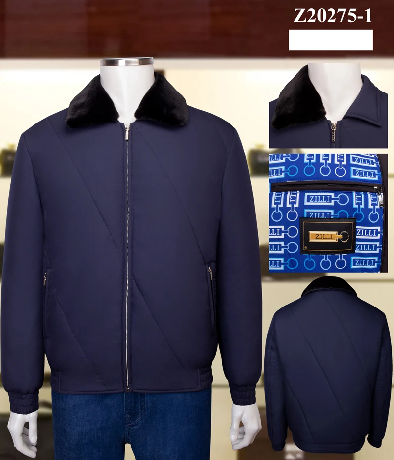 

Мужская Толстая зимняя куртка с вышивкой, размеры 48-58