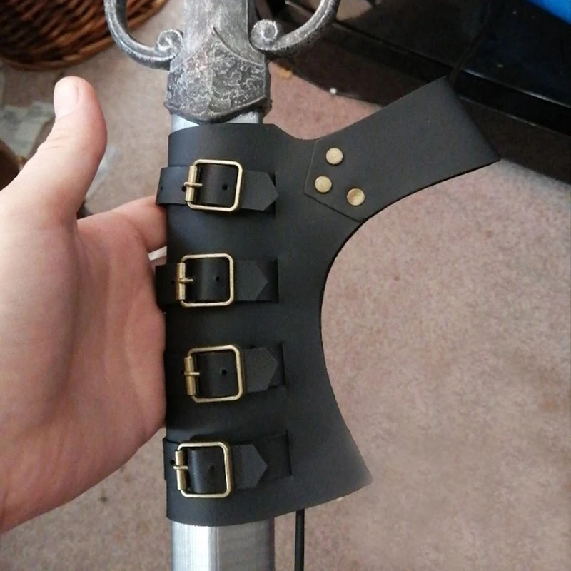 Мужская модная винтажная вешалка в средневековом стиле с пряжками аксессуары