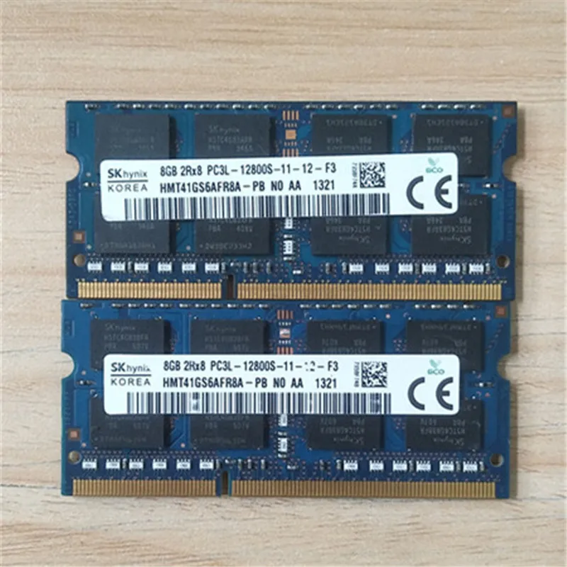 Sk hynix memoria DDR3 Оперативная память S 8 Гб 2RX8 PC3L 12800S 1600 МГц 1 35 V памяти ноутбука 204 PIN для