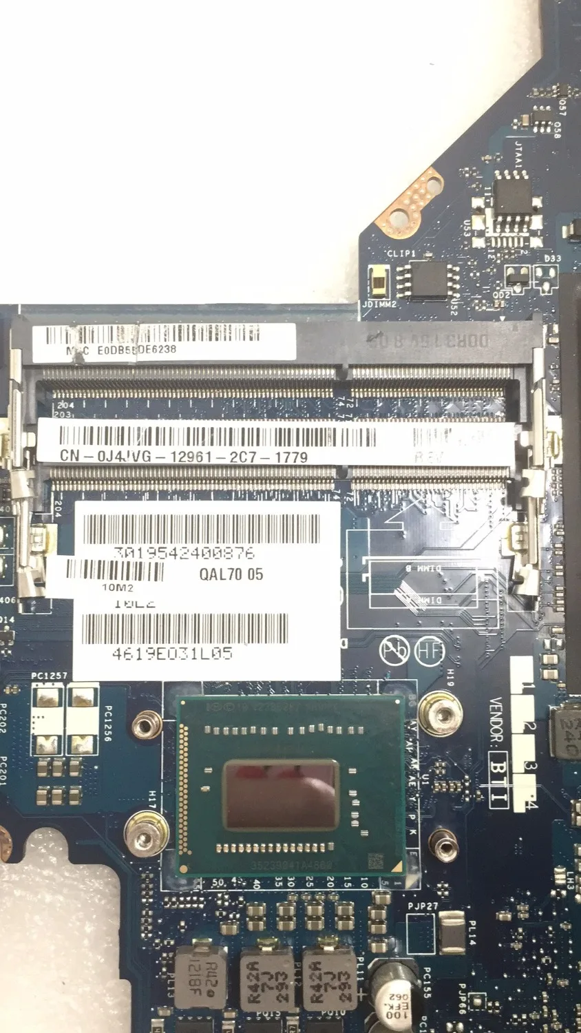 Шели для Dell E6330 материнская плата ноутбука с I5-3320M ЦП QAL70 LA-7741P 0J4JVG 100%