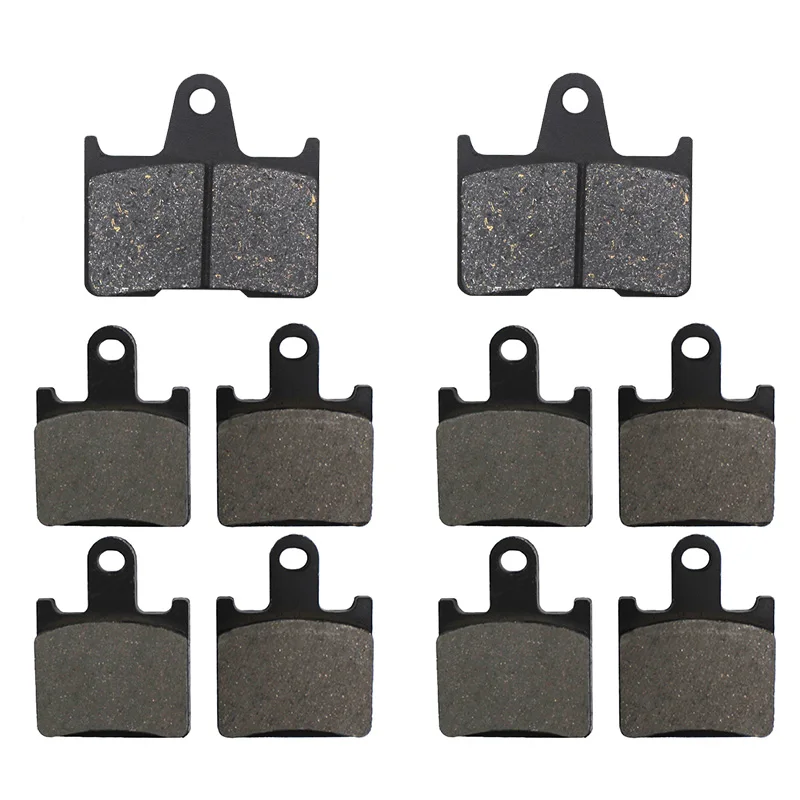 Мотоциклетные передние + задние тормозные колодки диски для Kawasaki Concours 14 (ZG 1400) GTR 1400 2008-2014 ZG1400 GTR1400 LT417-417-254 Мотоциклетные передние + задние тормозные колодки диски для Kawasaki Concours 14 (ZG 1400) GTR 1400 2008-2014 ZG1400 GTR1400 LT417-417-254