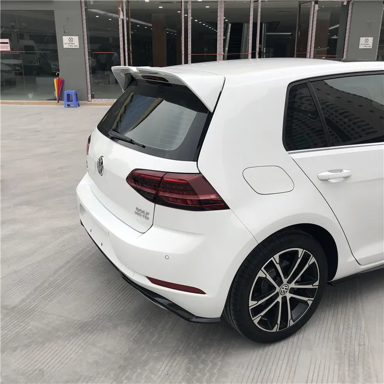 Для Volkswagen Golf 7 Спойлер ABS Материал заднее крыло автомобиля праймер Авто Стайлинг