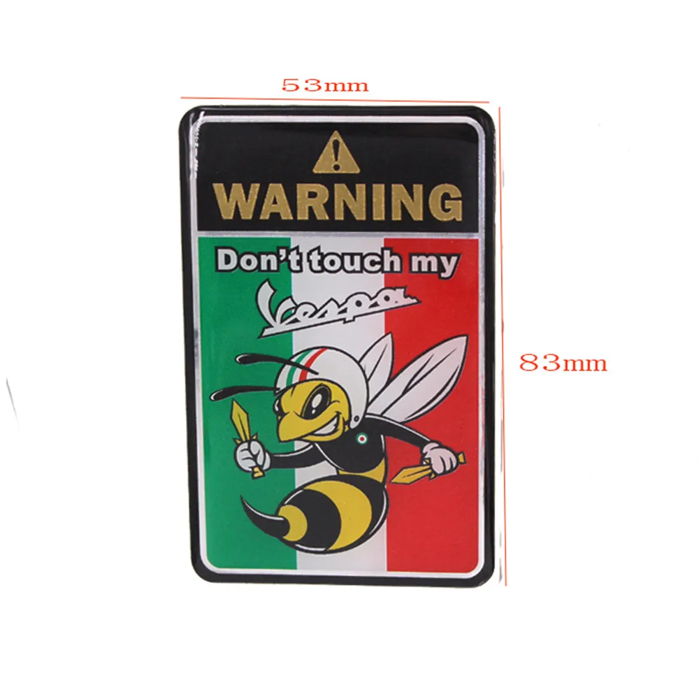 3D круглая переводная картинка наклейка для мотоциклов Смола Италия наклейки