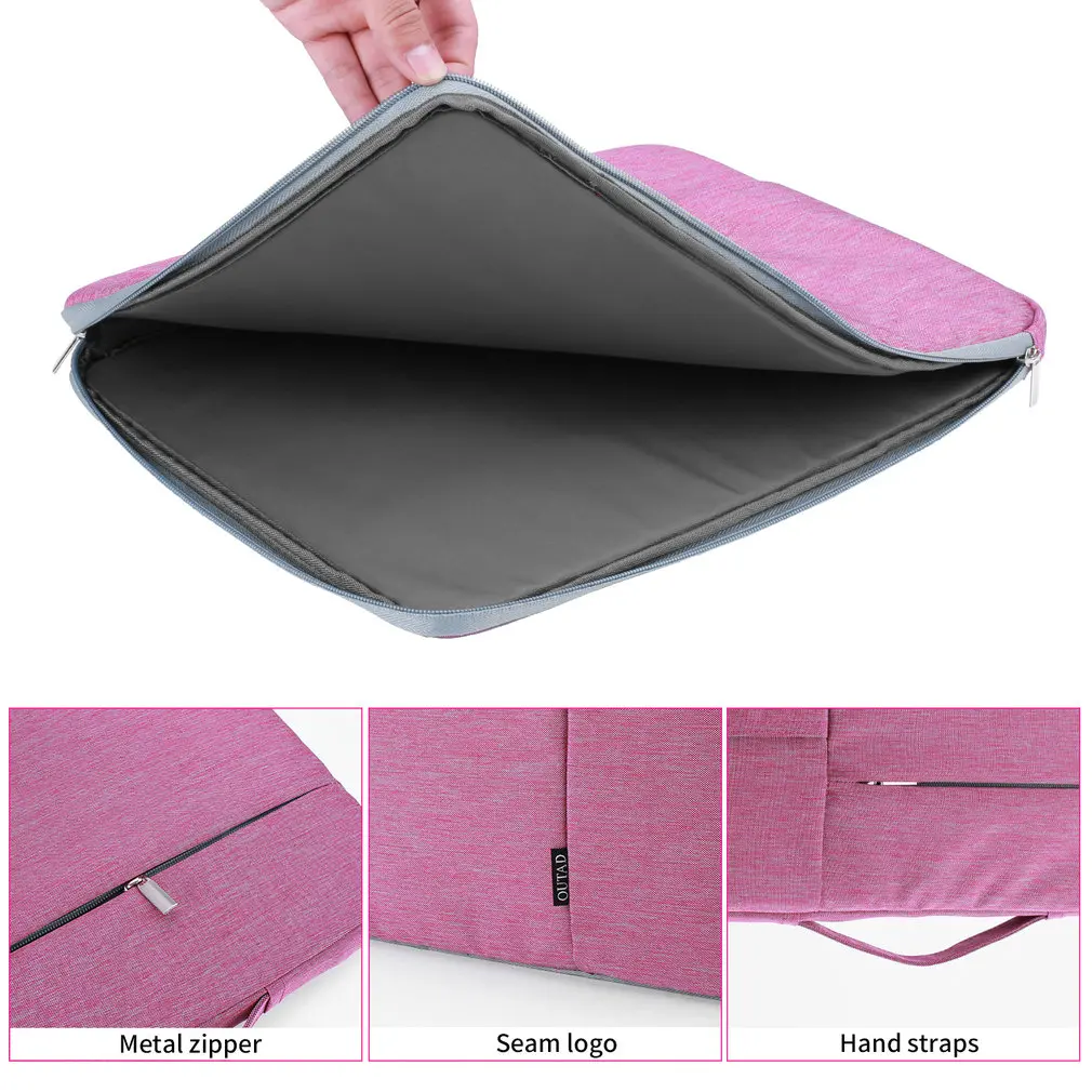 

New 15 Inch Waterproof Laptop Case Bag Organizer with Accesories Bag for Laptop Notebook for MacBook Shock-proof Briefcase