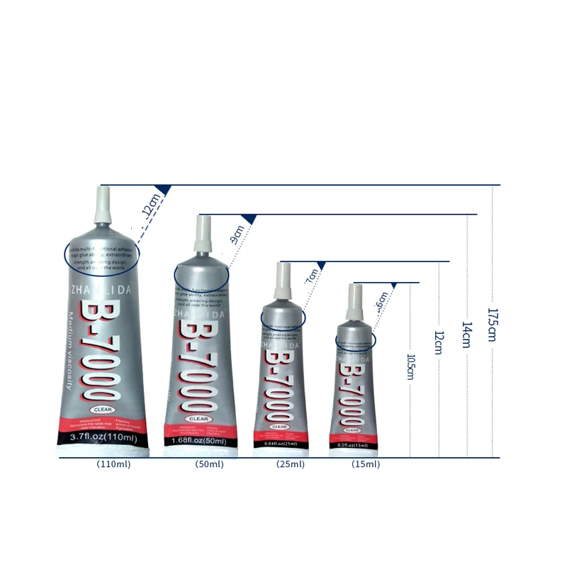 

Специальный клей для ремонта смартфонов B7000, промышленная прочность, Клей 15 мл/25 мл/50 мл/110 мл, супер клей для сенсорных экранов сотовых телеф...