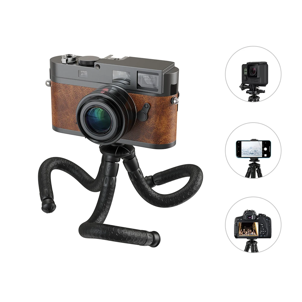 APEXEL 2в1 портативный Настольный гибкий DSLR штатив вращающийся на 360 градусов