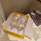 Модные женские прозрачные сандалии; Элегантные туфли-лодочки с острым носком из ПВХ; Туфли-лодочки на тонком высоком каблуке; Стразы с ремешком на щиколотке; Модельные туфли с пряжкой