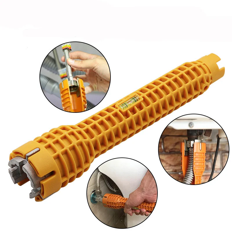 

Handheld Water Heater Screw Driver Socket Wrench Kitchen Sink Nut Fastening Removal Tool Water Pipe Wrench Socket Big Tools