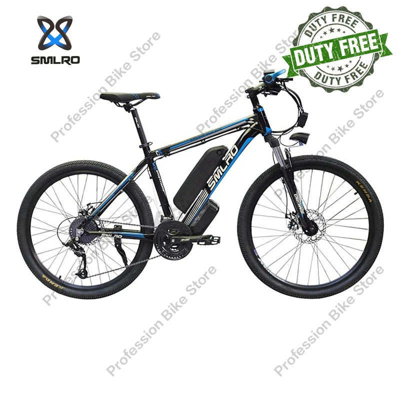 

Электровелосипед SMLRO C6, 1000 Вт, 26 дюймов, 48 В 20 Ач, 21 скорость, 40 км/ч