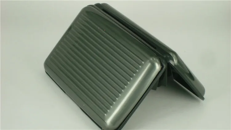 Anti Rfid Wallet Blocking Reader Lock Bank Card Holder Id Bank Card Case Protection Metal Credit NFC Holder Aluminium