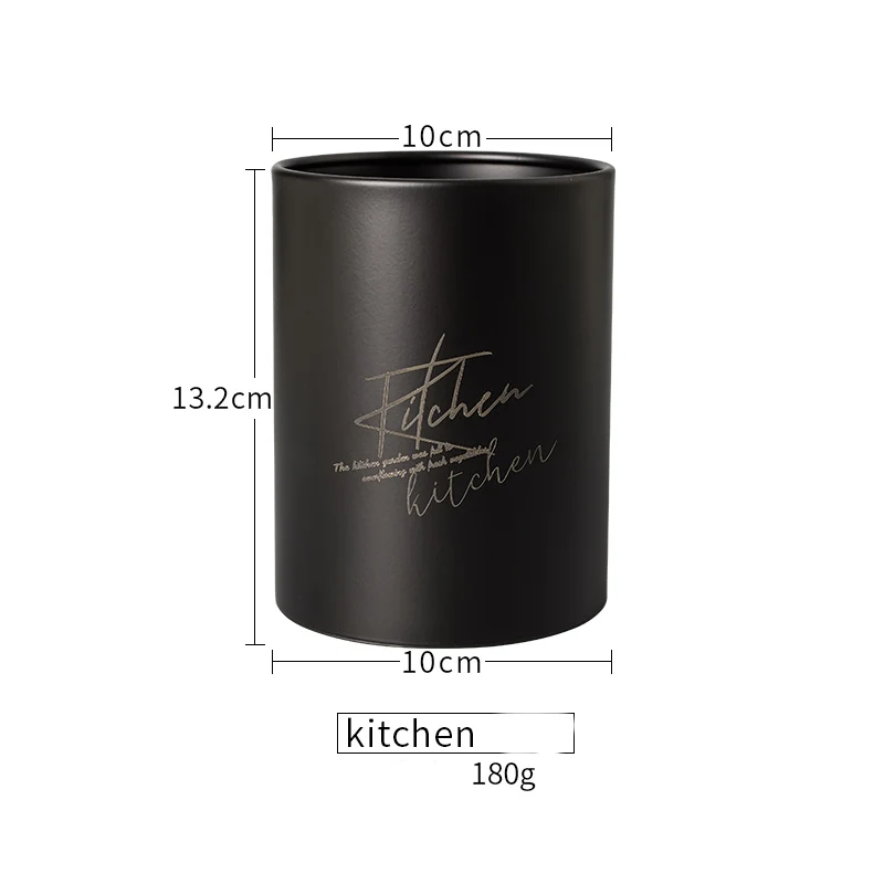 Kitchen Black Черная и белая нержавеющая стальная палочка для еды клетка ложка держатель вилка стойка усиленная кухня поставки полки столовые приборы Органайзер - Цвет: Kitchen Black