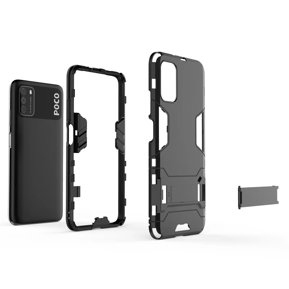 For Xiaomi Poco M3 X3 NFC Case Cover for Xiaomi Redmi Note 9s 9 8 7 Pro 9A 9C NFC 8A M2 F2 Pro Phone Case Back Shell Robot Armor