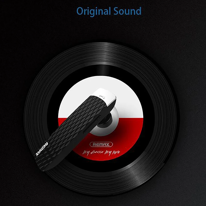 Спортивная Беспроводная Bluetooth-гарнитура Remax Rb-T9 Hi-Fi стерео наушники-вкладыши с