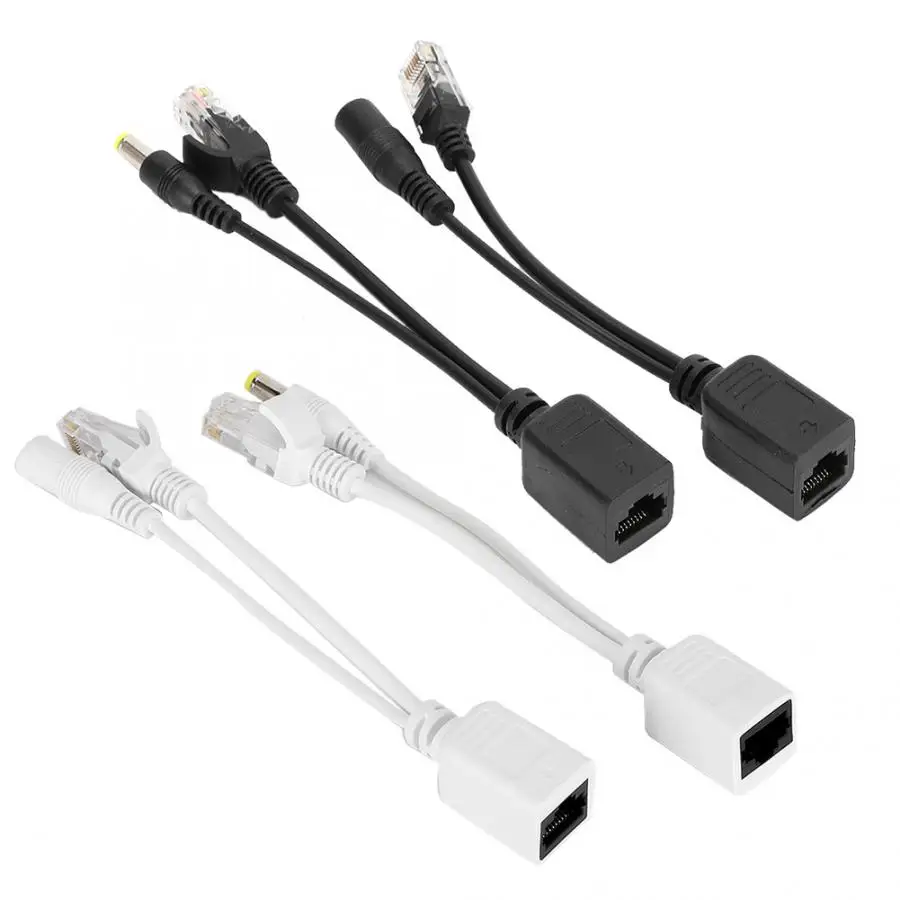 DC12V POE адаптер 5 пар питания по Ethernet сплиттер адаптер-форсунка для ip-камеры |