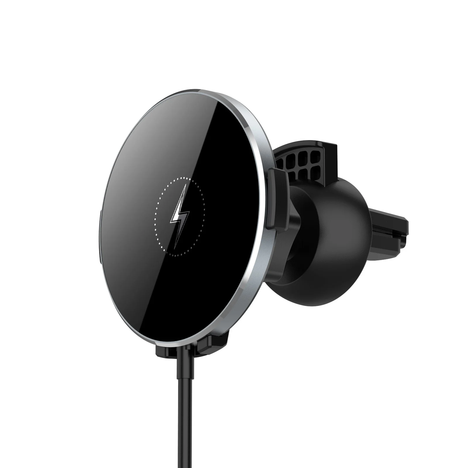 

15W Magsafe Wireless Car Charger Mount for iPhone 12 12Pro Max 12MINI Fast Charging Magnetic Wireless Charger Car Phone Holder