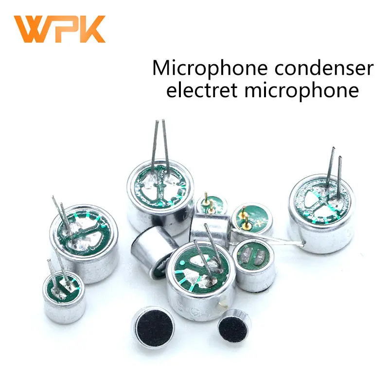 

Microphone 6*5 7*9 6*2.2MM Condenser Electret Microphone 52DB Pickup With Pin Without Microphone 5Pcs