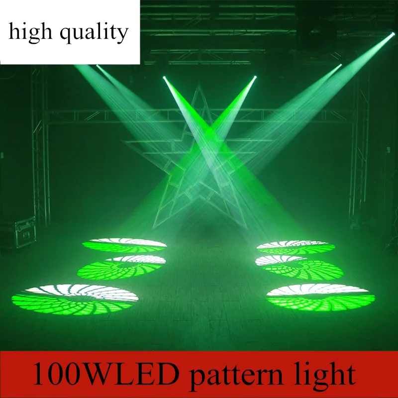 Перемещение головы 100 Вт Led Dj прожектор Quad 5 уход за кожей лица Призма проектор
