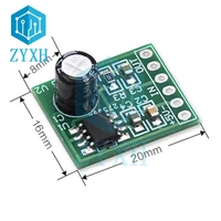 mini xpt8871 xh m125 mono amplifier board dc 3 7 5v 5w stereo audio amp for laptop speakers