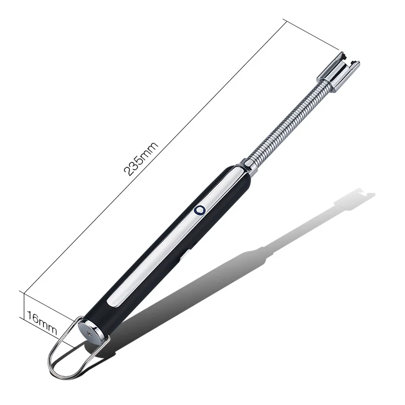 Электронная зажигалка для кухни плазменная с зарядкой от USB защитой ветра и