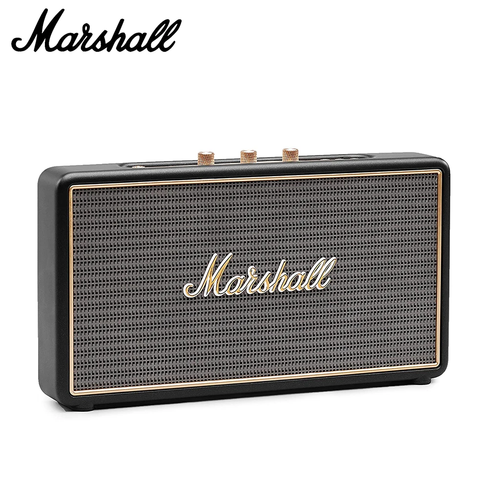 

Портативный беспроводной Bluetooth динамик MARSHALL Stockwell I, наружная водонепроницаемая внешняя фотоколонка s Rock Music Bass сабвуфер