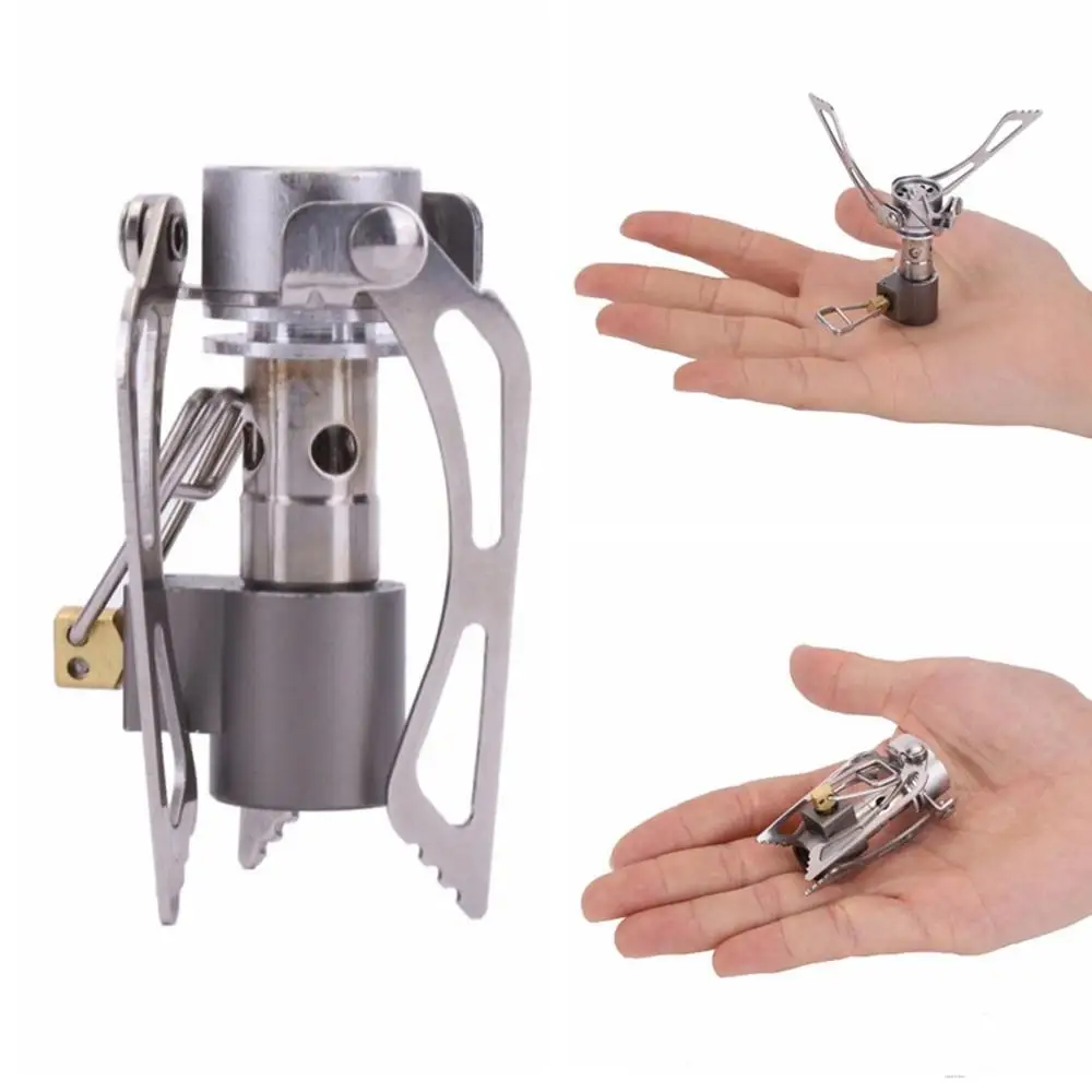 

3000W 45g Mini Camping Oven Gas Stove Outdoor Hunting Portable Folding Survival Furnace Stove Pocket Picnic Cooking Gas Cooker