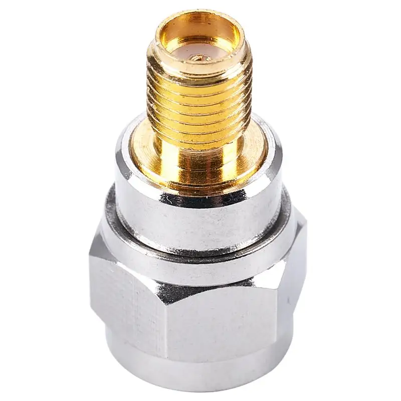 

RF coaxial coax adapter SMA female to F male,silver