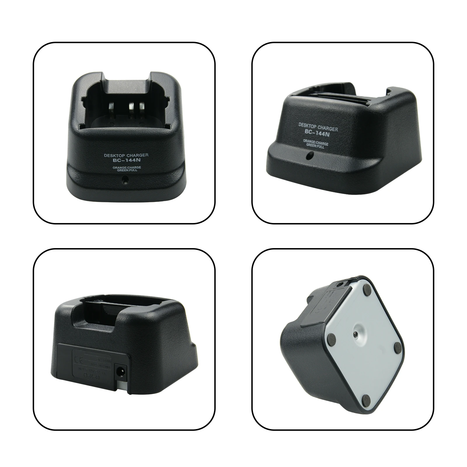 10X Walkie Talkie Charger for Icom IC-A6 IC-A6E IC-A24 IC-A24E IC-F3GT IC-F3GS IC-F4GT IC-F4GS IC-F11 IC-F11BR IC-F11S IC-F12