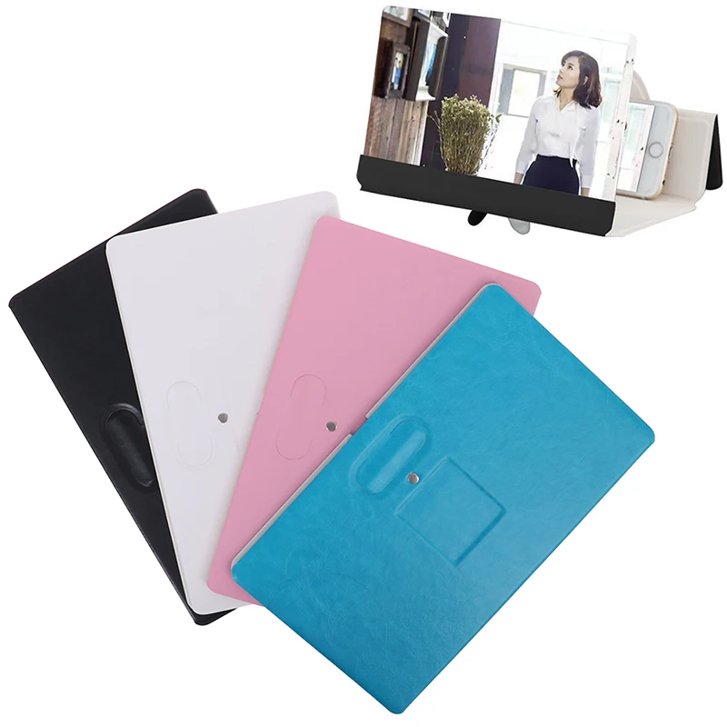 

1Pc 3D 8inch Mobile Phone Screen Amplifier Magnifying Phone Stand Bracket Holder