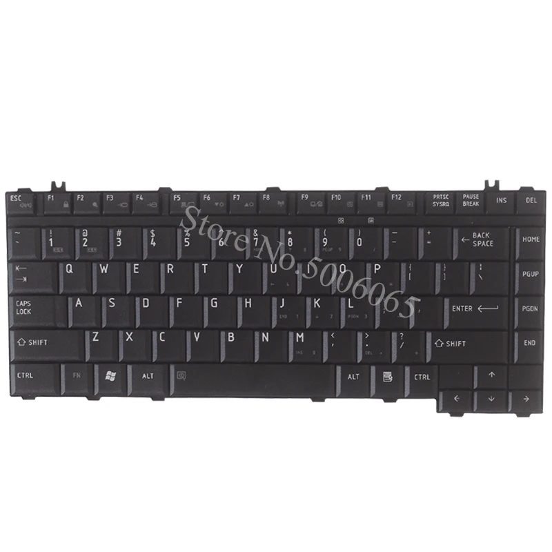 Черный Для TOSHIBA Satellite A200 M200 A300 M300 L300 L305D M205 L200 L205 серии клавиатуры ноутбука США черный - Цвет: Черный