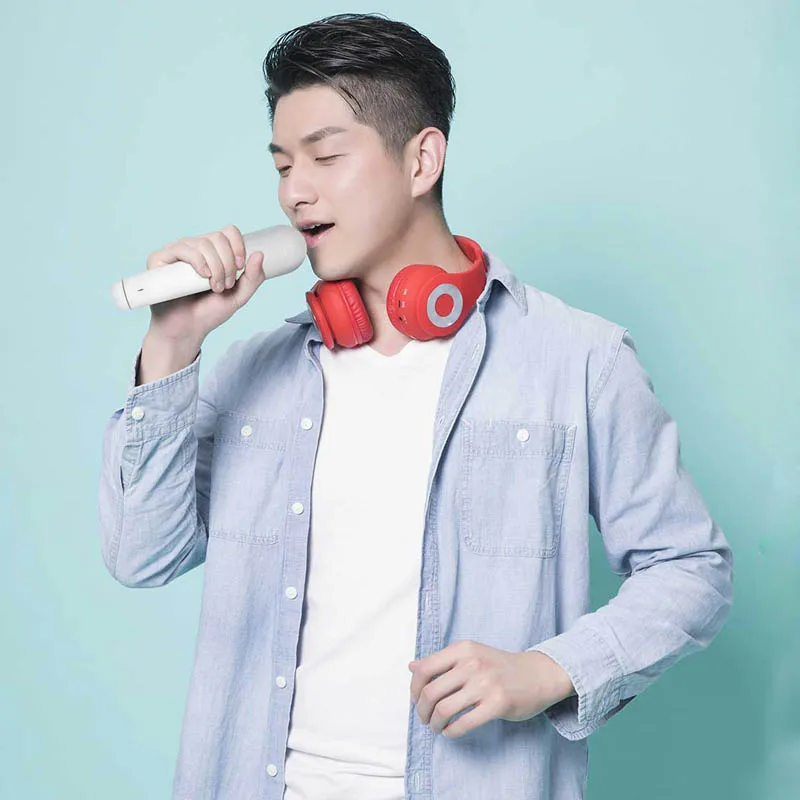 Встроенный микрофон для караоке YMI беспроводная запись подходит семейных встреч