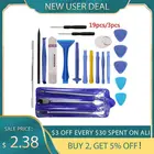 3 шт.19 шт. инструмент для ремонта набор инструментов для ремонта мобильных телефонов с металлическими бар экран смартфона разобрать Инструменты Набор ручных инструментов для iPhone, планшета, ПК