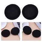 5 пар (10 шт.) черный коврик для ушей 10x60 мм пенопластовые подушечки для ушей губка подушки для наушников крышка для гарнитуры 2,4 высокая эластичность прочный