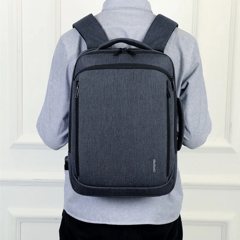 HEFLASHOR рюкзаки для ноутбука мужские рюкзаки бизнес ноутбук Mochila водонепроницаемый рюкзак зарядка через usb сумки для путешествий