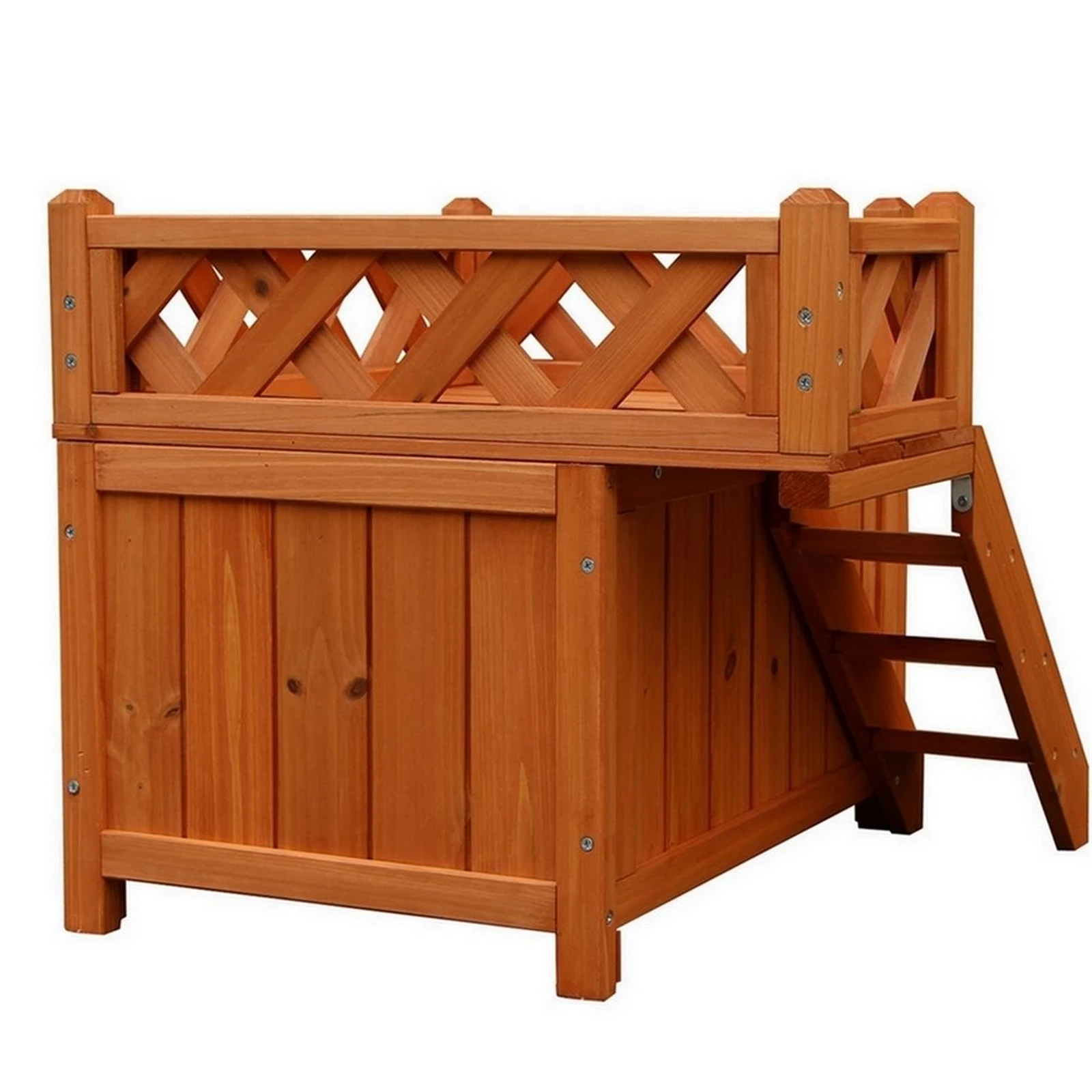 Домик для домашних животных &quotкошки&quot кроличьей клетки клетку с балконом