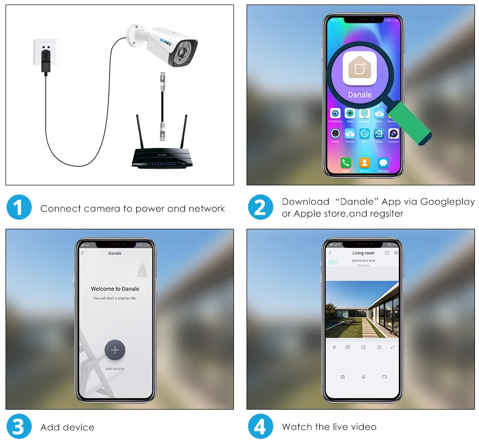 H.265 аудио POE IP камера 5MP 3MP металлический чехол IP66 Водонепроницаемая наружная камера видеонаблюдения Ночное Видение безопасности видеонаблюдения ONVIF