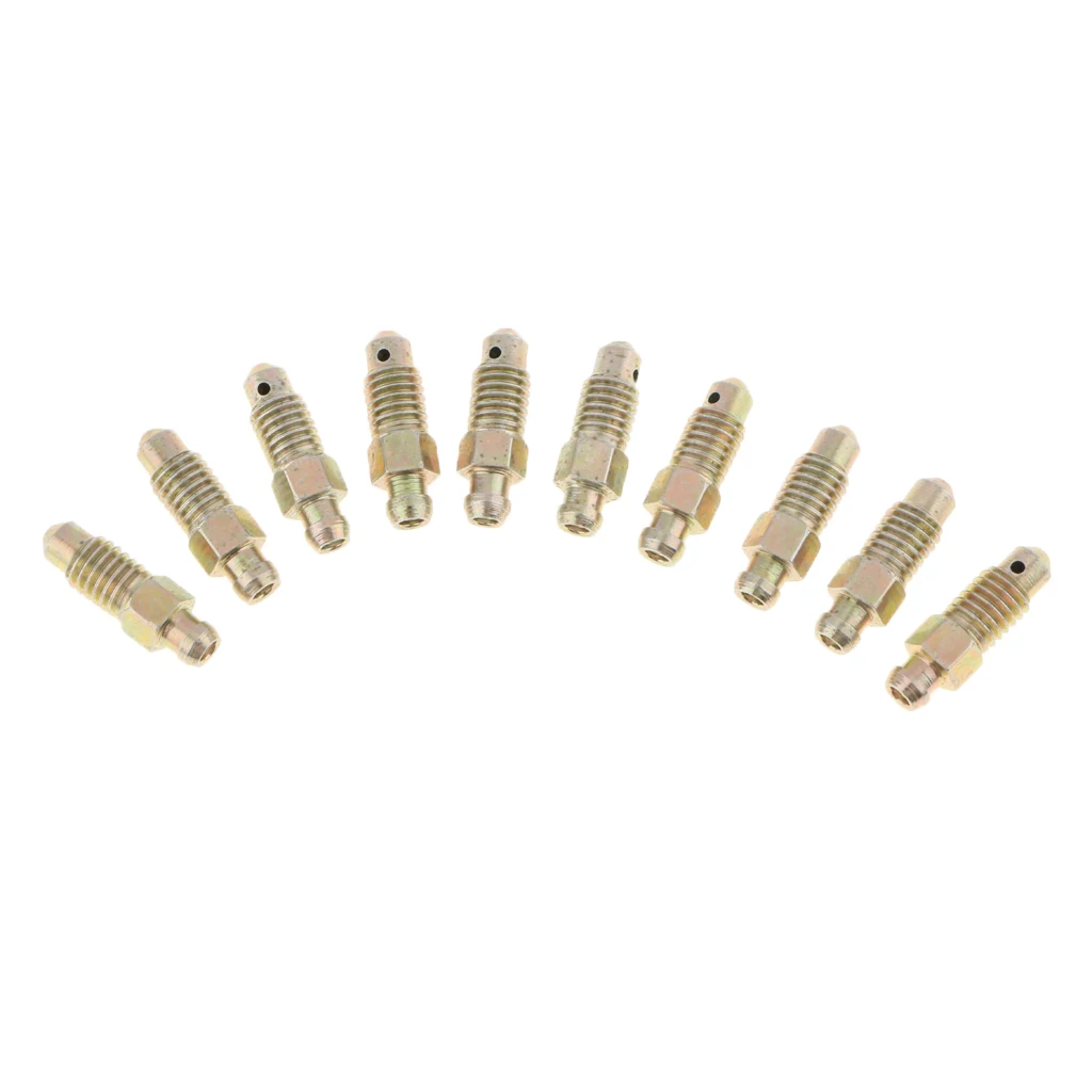 10 шт. Универсальные винты для автомобильного мотоцикла M8 * 1 25 мм|Тормозной