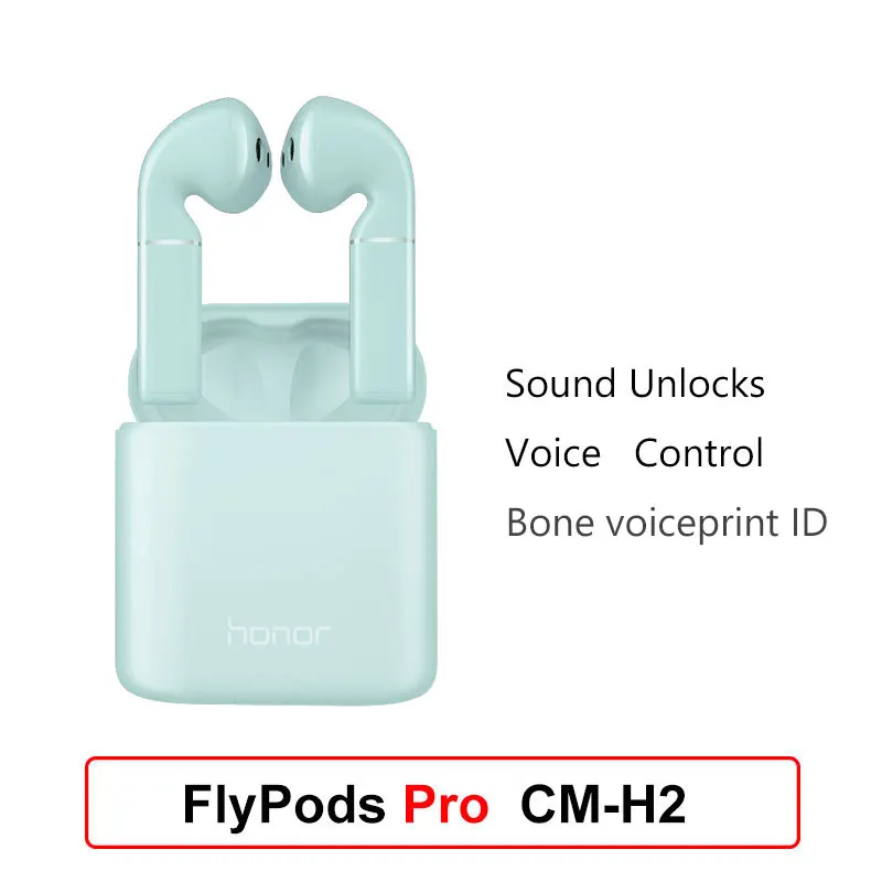 HONOR Flypods PRO TWS наушники Flypods/Lite вкладыши настоящие беспроводные наушники Bluetooth 5,0 для Android и iOS - Цвет: flypods PRO Blue