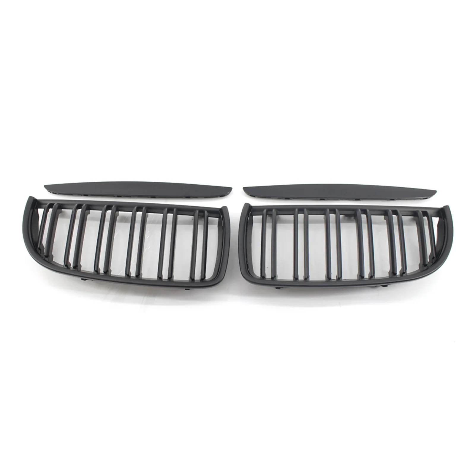 1 пара матовый черный Автомобильный передний бампер Спортивная решетка
