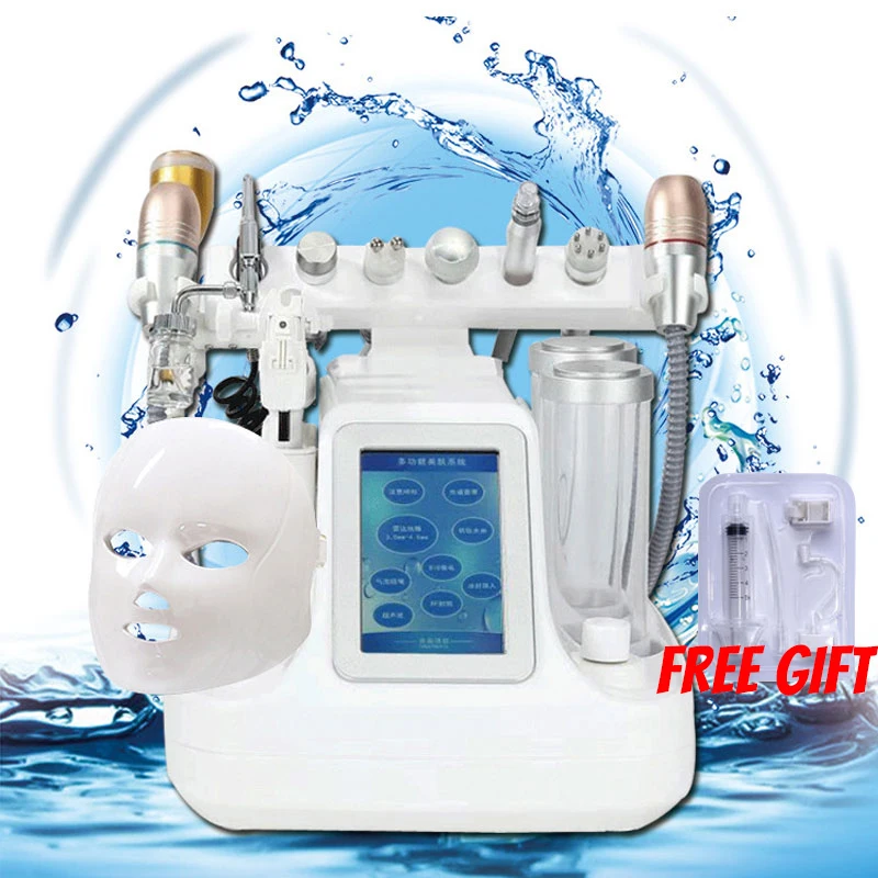 11 в 1 Гидра Дермабразия РФ био лифтинг спа прибор для лица вода кислородная струя