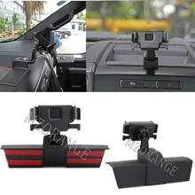 Car Phone Holder For Ford F150 2015 2016 2017 2018-2021 Phone Holder Stand GPS Mount Bracket Car Interior Accessory ABS Black